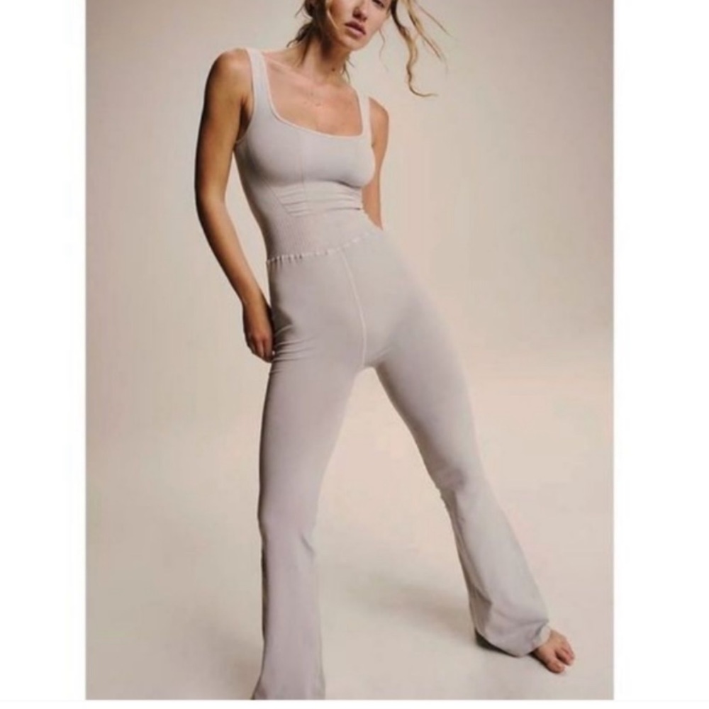 Free People Good Karma Flared Onesie M